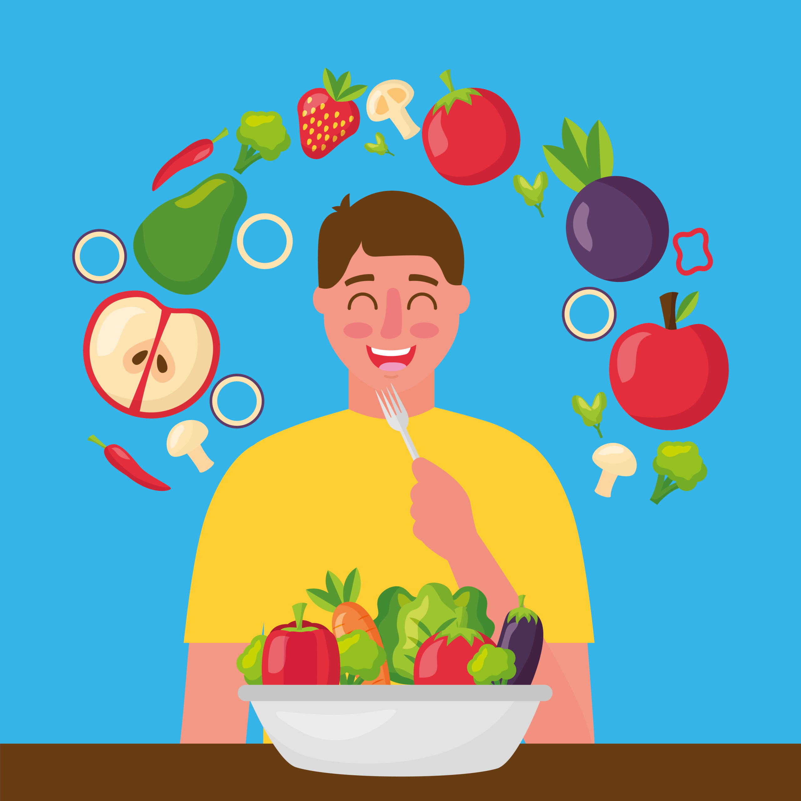 people healthy food
